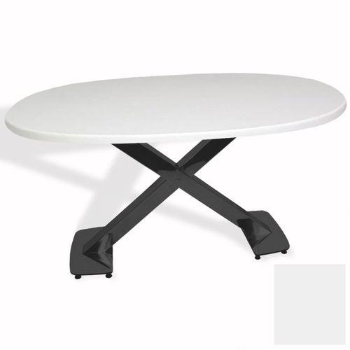 Dockers İks Masa ESB Oval (94x146 - Werzalit, Allzalit yada Wermodin Tabla) - Beyaz