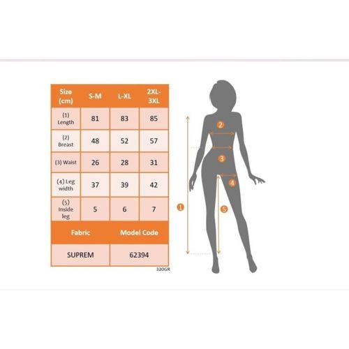 Kadın Kısa Kollu Kruvaze Yakalı Belden Kuşaklı Desenli Kısa Süprem Tulum
