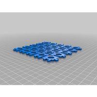 WS2811 için Matrix Izgara 3D Baskı (Bu ürün Sadece Plastik parçadır - Almadan Önce Soru Sorabilirsiniz)