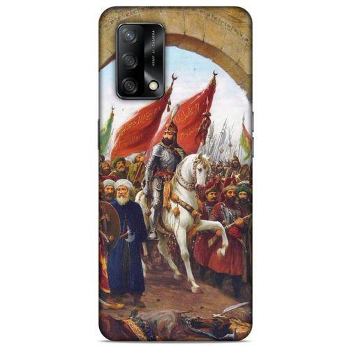 Oppo A74 4G Uyumlu Kılıf Ottoman (40) Fit Silikon Kılıf İstanbul'un Fethi