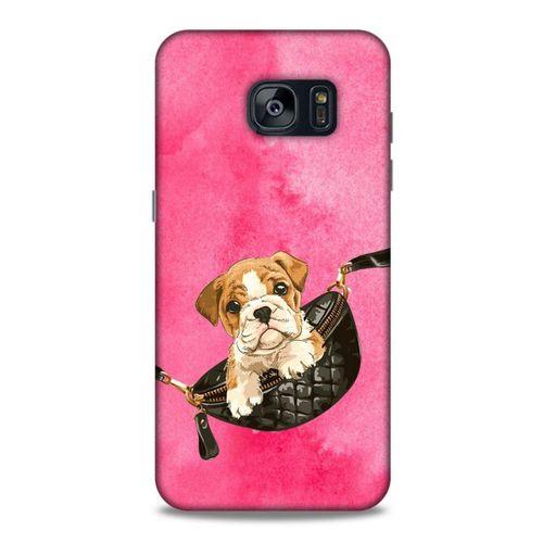 Samsung Galaxy S7 Edge Kılıf Köpek Kıyafetleri (2) Kabı French Bulldog Çanta