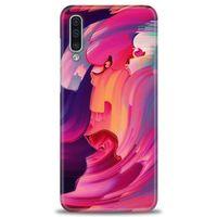 Samsung Galaxy A50S Kılıf HD Baskılı Kılıf - Renkler + Tam Ekran Koruyucu