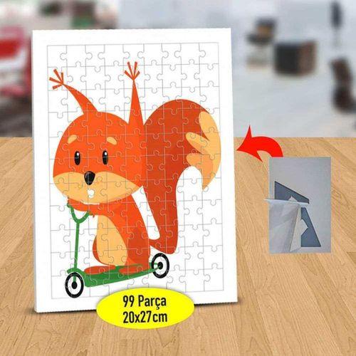 Kaykaydaki Sincap 99 Parça Puzzle Yapboz Tablo-74855-111