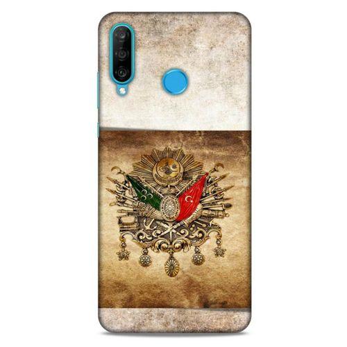 Huawei P30 Lite Uyumlu Kılıf Ottoman (11) Tam Koruma Tuğra