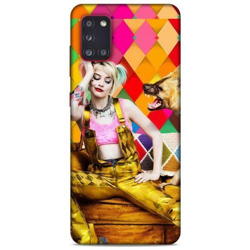 Samsung Galaxy A31 Uyumlu Kılıf Harley Quinn (34) Slim Armor Kılıf Lavanta galibarda