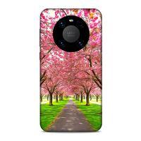 Lopard Huawei Mate 40 Pro Uyumlu Kılıf Bahar (42) Rugged Armor Kılıf Pembe Ağaç