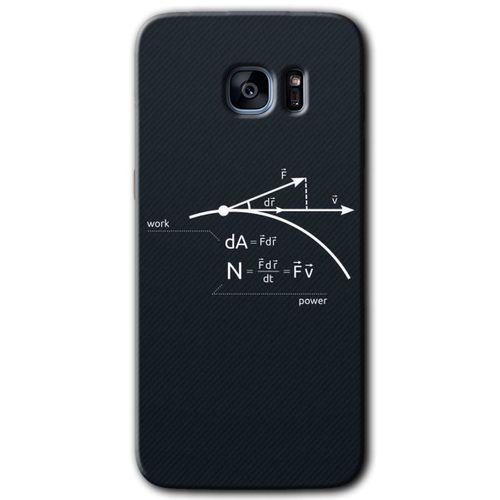 Potkal Hediye Fabrikası Samsung Galaxy S7 Edge Kılıf HD Desen Baskılı Arka Kapak - Work Formül