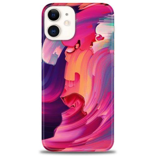 iPhone 12 Mini Kılıf HD Baskılı Kılıf - Renkler + Tam Ekran Koruyucu