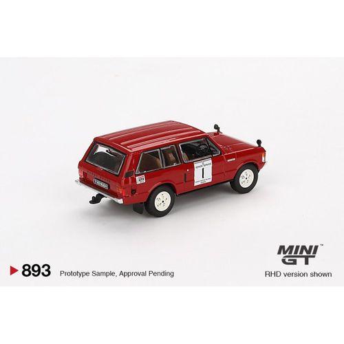 Mini GT Range Rover 1971 International Hillrally Winner 893 BL