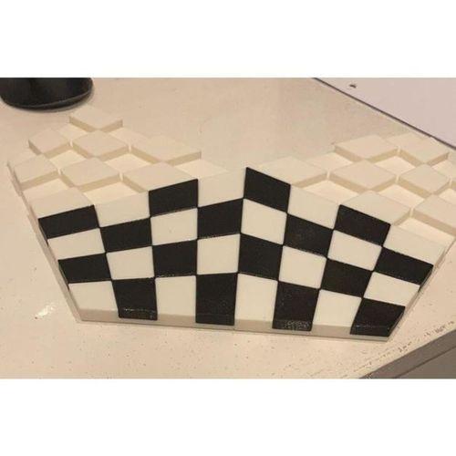 3 Kişilik Satranç Tahtası 3D Baskı (Bu ürün Sadece Plastik parçadır - Almadan Önce Soru Sorabilirsiniz)