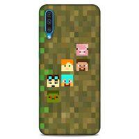 Lopard Samsung Galaxy A30s Uyumlu Kılıf PiXel (14) Lansman Kılıf Minecraft Karakterleri