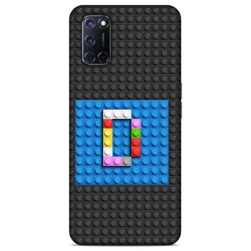 Lopard Oppo A52 Uyumlu Kılıf BloX (14) Lansman Kılıf D Harfi
