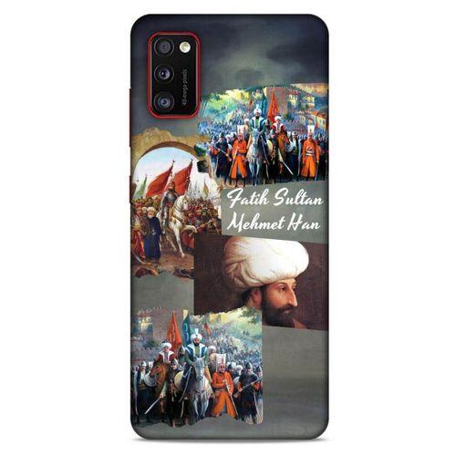 Samsung Galaxy A41 Uyumlu Kılıf Ottoman (3) Kapak Fatih Sultan Mehmed