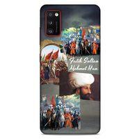 Samsung Galaxy A41 Uyumlu Kılıf Ottoman (3) Kapak Fatih Sultan Mehmed