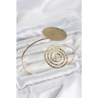 Pazu Bileklik Gold Renk Pirinç Bohem Tarz Model