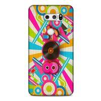 Retro (46) Desen Core Armor Kılıf Renkli LG K50S Kılıf