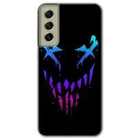 MRCİLETİSİM Samsung Galaxy S21 FE Kılıf Baskılı Kapak - Çığlık +Tam Kaplayan Mat Seramik