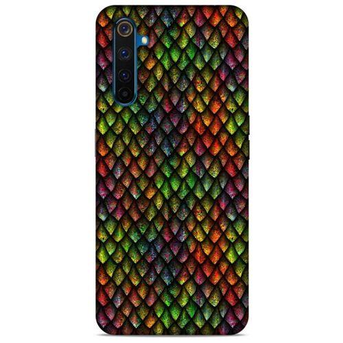 Oppo Realme 6 Pro Kılıf Dragons (6) Silikon Kılıf Ejderha Skin Çok Renkli