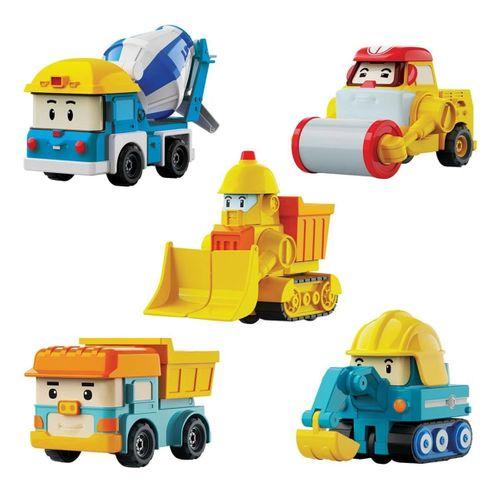 Robocar Poli Mini İnşaat Araçları 5'li Set 0761