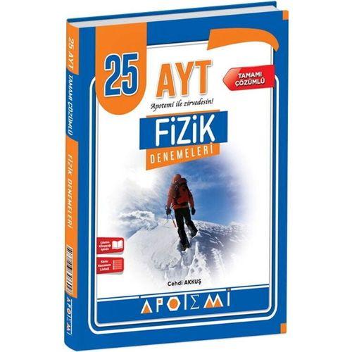 AYT Fizik 25 li Denemeleri Apotemi Yayınları