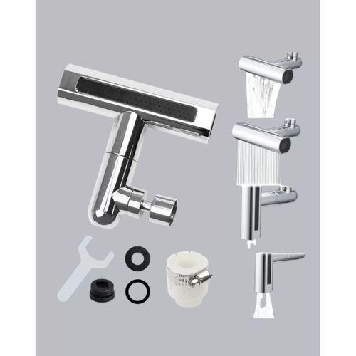 360° Dönebilen Musluk Başlığı 4 Fonksiyonlu Su Tasarruflu Ve Dayanıklı