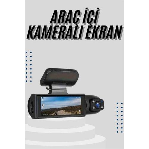 Çift Kameralı Araç Kamerası Ön Ve Arka Kameralı