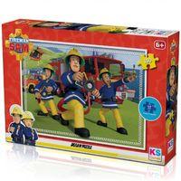 Çocuk KS Fireman Sam 100 Parça Puzzle