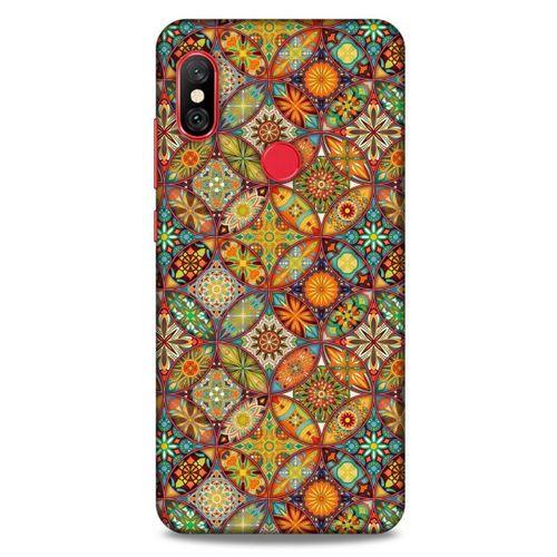 Ethnic Culture (60) Xiaomi Redmi Note 6 Pro Kılıf Silikon Kapak Desenli