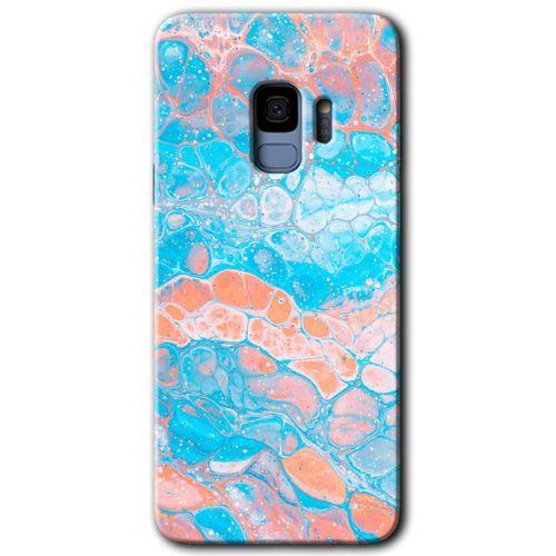 Samsung Galaxy S9 HD Baskılı Kılıf + 9D Tam Ekran Koruyucu - Bubbles 1
