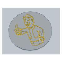 Fallout Boy Bardak Altlığı (Bu ürün Sadece Plastik parçadır - Almadan Önce Soru Sorabilirsiniz)