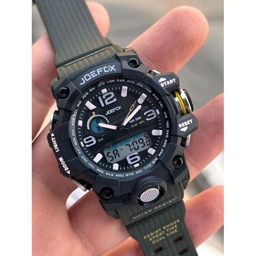 Joefox Küçük Kasa Digital Ve Analog 2 Yıl Garantili Kronometre+Takvim+Alarm+Çoçuk Kol Saati JE.CBK22