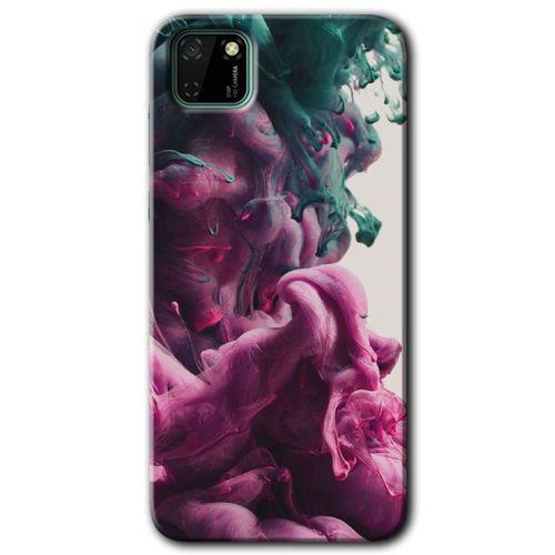 Huawei Y5P Kılıf HD Desen Baskılı Arka Kapak - Liquid Cloud