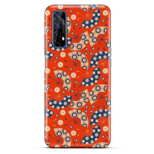 Oppo Realme 7 Kılıf Japonya (46) Core Armor Kılıf Japonya Yelpaze Dansı