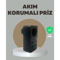 Akıllı Akım Dengelemeli Priz 2500w 4 Usb Type C Çıkışlı