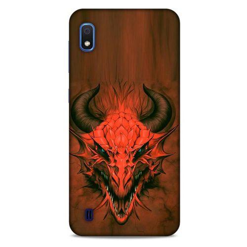 Samsung Galaxy A10 Kılıf Dragons (14) Lansman Kılıf Kırmızı Boynuzlu Ejderha