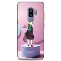 Samsung Galaxy S9 Plus Kılıf FunnyMaX (8) Baskılı Kılıf Pembe Mavi