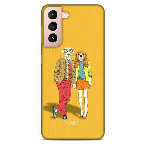 Lopard Samsung Galaxy S21 Uyumlu Kılıf FunnyMax (13) Silikon Kap