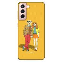 Lopard Samsung Galaxy S21 Uyumlu Kılıf FunnyMax (13) Silikon Kap