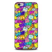 Graffitix (12) Desenli Silikon Kapak Apple Iphone 6 Plus Kılıf