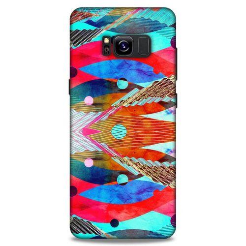 Lopard Samsung Galaxy S8 Uyumlu Kılıf Manipülasyon ☻ (10) Full Koruma Kılıfı Desenli