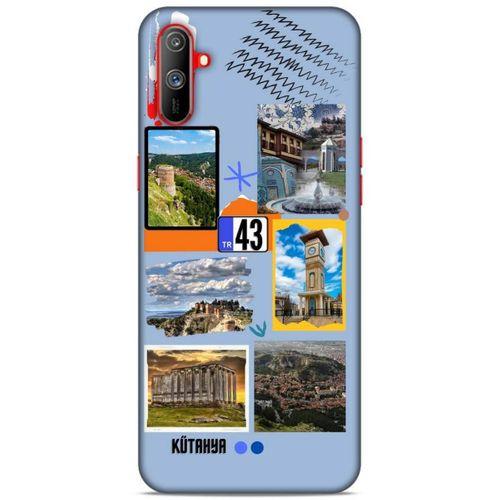 Lopard Oppo Realme C3 Uyumlu Kılıf Şehirli ※ (43) Kütahya Thin Fit Kılıf