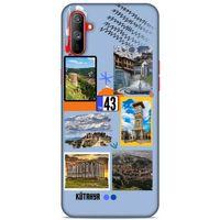 Lopard Oppo Realme C3 Uyumlu Kılıf Şehirli ※ (43) Kütahya Thin Fit Kılıf