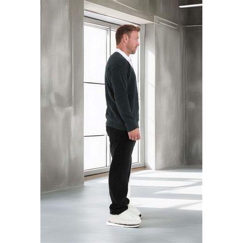 Polo Yaka Selanik Örme Kumaş Erkek Sweatshirt - NeftiYeşili