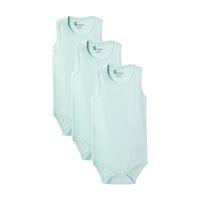 Yeşil Askılı Body Zıbın 2-7 YAŞ Çocuklar İçin (3 ADET) Alttan Çıtçıtlı Özel Gereksinimli