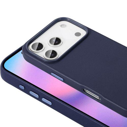 Apple iPhone 17 Pro Kılıf M-safe Şarj Özellikli PU Deri Görünümlü Zore Kupra Kapak