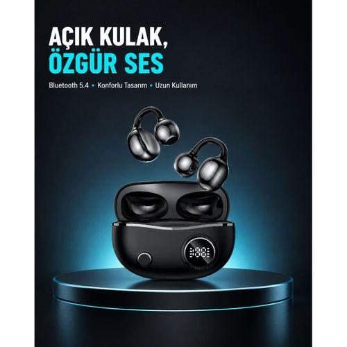 Açık Kulak Bluetooth Kulaklık 5 4 Aptx Destekli Ergonomik Tasarım