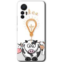 Potkal Hediye Fabrikası Xiaomi Mi 12 Lite HD Baskılı Kılıf + 9D Tam Ekran Koruyucu - İdea Lamp