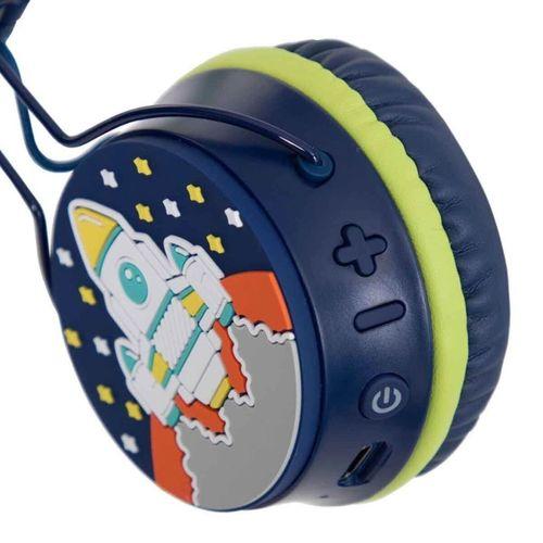 S00090370 -SUN-GLE-ECH-KULAKLIK MİKROFONLU KATLANABİLİR KABLOSUZ ROKET RESİMLİ L