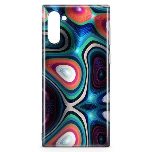 Samsung Galaxy Note 10 Kılıf Elastik Hoparlör Arka Kapak Koruma Desenli Full Koruyucu