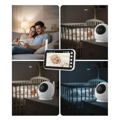 4.5 İnç Ekranlı Gece Görüşlü Bebek Kamerası Ve Monitörü